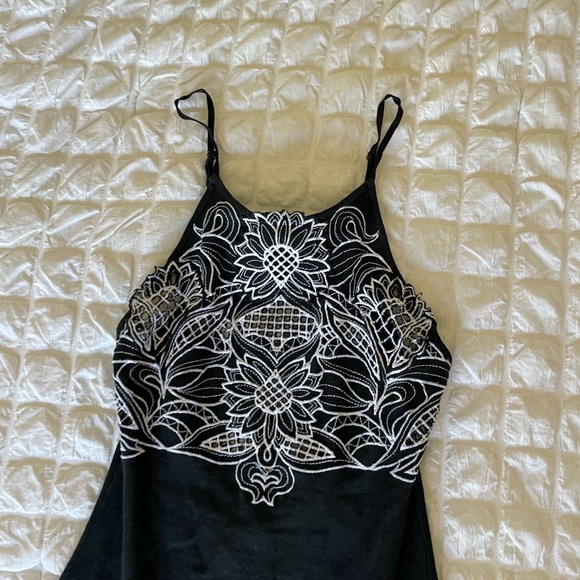 Free People embroidered New Romantics mini dress - Picture 2 of 7